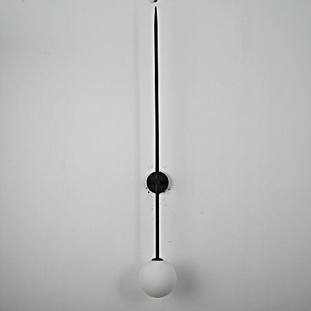 Настенный Светильник Lines Ball 100 Black Imperiumloft 140827-26 - фото