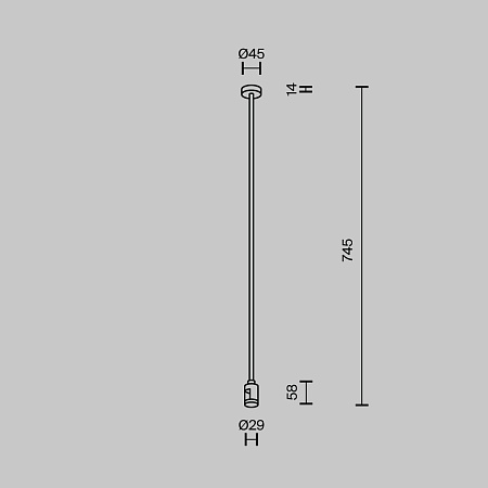 Комплектующие для трековой системы Technical TRA159С-S1-B - фото