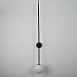Настенный Светильник Lines Ball 100 Black Imperiumloft 140827-26 - фото