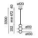 Подвесной светильник Maytoni Drop MOD273PL-L16G3K - фото