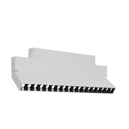 Св-к трек. SMART Белый LED 1*18W 3000K/4000K/5000K 1 470Lm Ra>90 34° IP20 L370xW26xH137 ST686.596.18 - фото