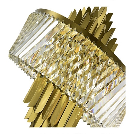 Люстра подвесная ST-Luce Латунь/Прозрачный E14 9*40W SL1635.303.09 - фото