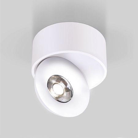 Накладной светодиодный светильник Glide белый 25100/LED Elektrostandard - фото
