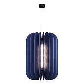 Светильник подвесной ST-Luce Черный/Синий E27 1*60W SL3004.433.01
