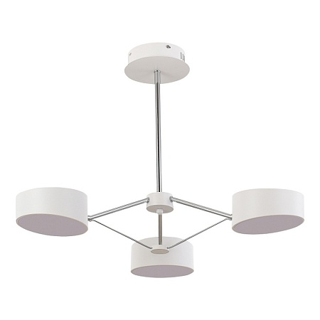 Светильник потолочный Белый, Хром/Белый LED 3*10W SLE6005-502-03 - фото