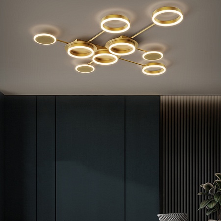 Потолочный Светильник Aldan L75 Brass Imperiumloft 231133-23 - фото