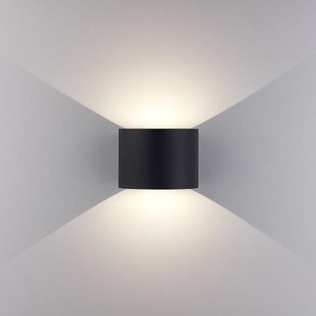 Пылевлагозащи­щенный светодиодный светильник Blade черный IP54 1518 Techno LED черный Elektrostandard - фото