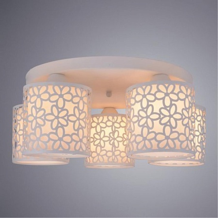 Потолочная люстра ARTE LAMP A8349PL-5WH - фото