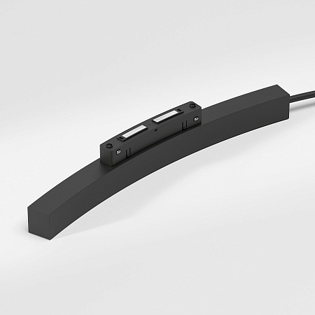 Slim Magnetic Блок питания 200W для радиусного шинопровода черный Ø 1200mm 95058/00 Elektrostandard - фото