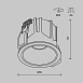 Встраиваемый светильник Technical Alfa LED DL043-01-10W3K-RD-B-1 - фото