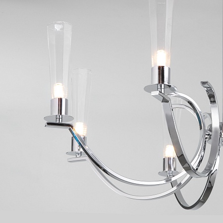 Потолочный светильник Eurosvet 60141/8 хром - фото