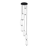 Светильник подвесной ST-Luce Черный/Белый LED 7*8W 3000K SL6121.403.07