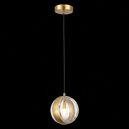 Подвес ST-Luce Латунь/Прозрачный G9 1*5W SL1156.303.01 - фото