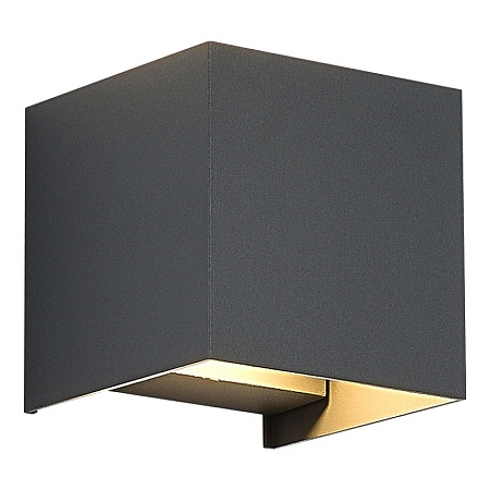 Светильник уличный настенный ST-Luce серый/серый LED 1*10W 2700K SL9513.701.01 - фото