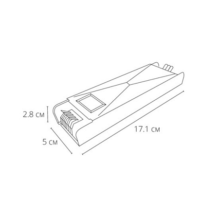 Блок питания 24В 100Вт 4.2А Arte lamp PRO A240105N - фото