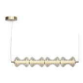 Светильник подвесной ST-Luce золото/коньячный LED 1*22W 3000K SL6136.223.01