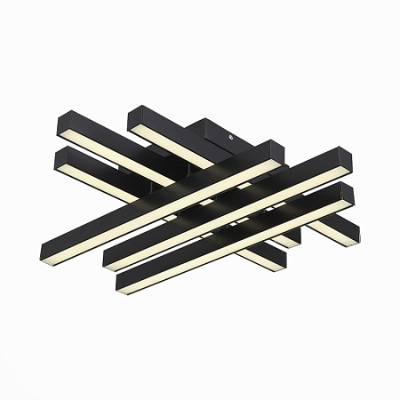 Люстра потолочная ST-Luce Черный/Белый,Черный LED 1*36W 3000K/4000K/6000K SL933.402.06 - фото