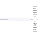 Магнитный трековый светильник ARTE LAMP A4633PL-1WH - фото