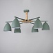 Потолочная Люстра Noa 6 Mint Imperiumloft Imperiumloft 183467-26 - фото