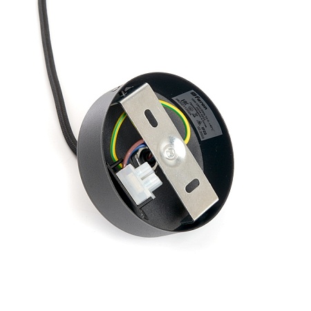 Светильник потолочный Feron ML1768 на подвесе  MR16 35W 230V, черный 55*200 - фото