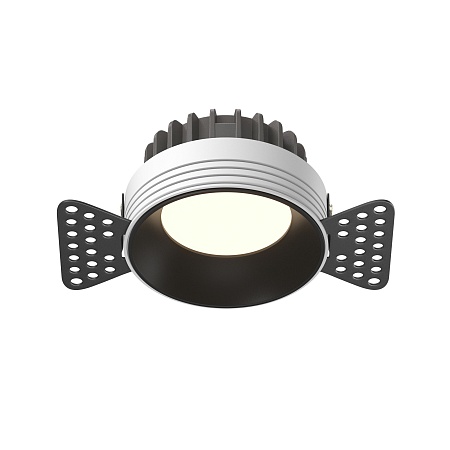 Встраиваемый светильник Technical DL055-8W3-4-6K-TRS-B - фото