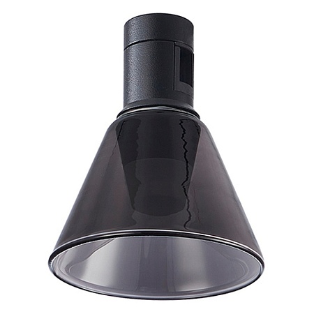 Магнитный трековый светильник FARM Черный LED 1*3W 3000K 78Lm Ra90 120 IP20 D90xH102 24 ST814.406.03 - фото