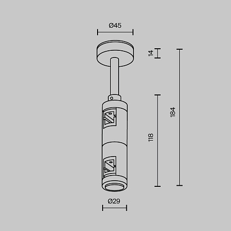 Комплектующие для трековой системы Technical TRA156С-D1-B - фото