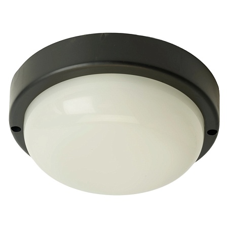 Светильник светодиодный пылевлагозащищённый Feron AL3005 в пластиковом корпусе 18W 6500K 220V IP65 черный - фото