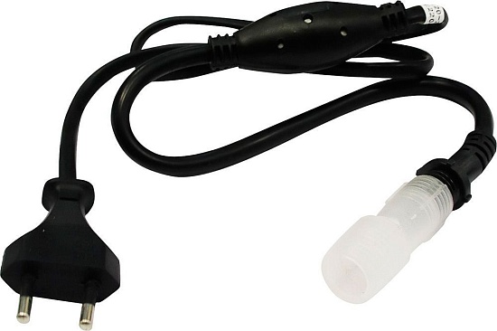 Сетевой шнур для кругл. дюралайта LED-R2W, шнур 0,8м, LD122 - фото