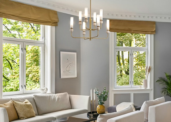 Потолочный светильник Freya FR5482CL-08BS - фото
