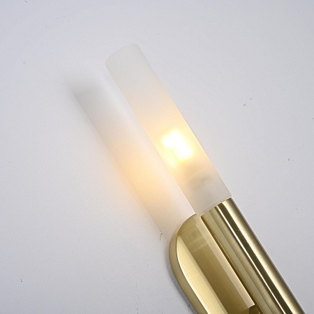 Бра Rousseau Small Bath Sconce Brass Imperiumloft 192930-22 - фото
