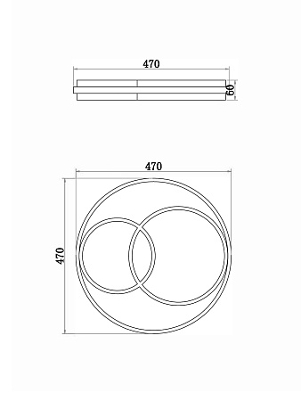 Потолочный светильник Freya FR10029CL-L70B - фото