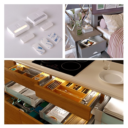 Led Stick LSTFM 0,7W 4200K с магнитным выключателем LSTFM 0,7W 4200K белый Elektrostandard - фото