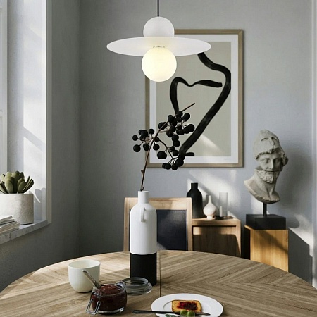 Светильник подвесной Черный/Белый G9 1*5W 4000K SLE1257-453-01 - фото