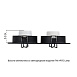 Точечный встраиваемый светильник Arte Lamp TARF A2168PL-2BK - фото