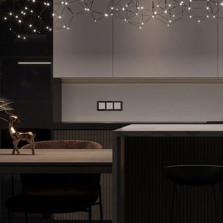 Умный сенсорный выключатель одноклавишный (белый) W4513001 - фото