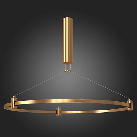 Шинопровод-кольцо FARM с подвесами и основанием под блок питания ST-Luce Золотистый ST025.203.00 - фото