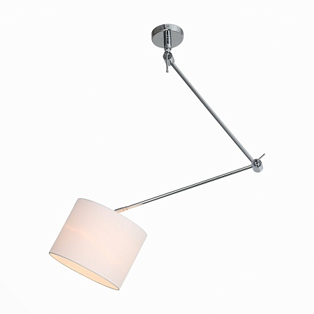 Светильник потолочный ST-Luce Хром/Белый E27 1*60W (из 2-х коробок) SL460.102.01 - фото