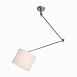 Светильник потолочный ST-Luce Хром/Белый E27 1*60W (из 2-х коробок) SL460.102.01 - фото