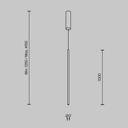 Подвесной светильник Maytoni Halo MOD246PL-L24BSK1 - фото