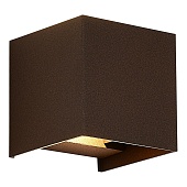 Светильник уличный настенный ST-Luce кортен/кортен LED 1*10W 2700K SL9513.601.01