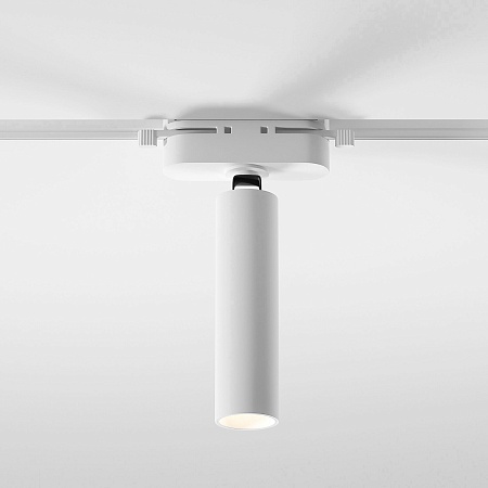 Трековый светодиодный светильник Pika 6W 4000K однофазный (белый) 85110/01 Elektrostandard - фото