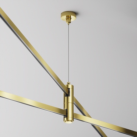Подвес тросовый Hang двойной Flarity латунь - фото