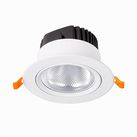 Св-к встр. Белый LED 1*15W 4000K 1 125Lm Ra80 36° IP20 D109xH65 220-240V ST211.548.15.36 - фото