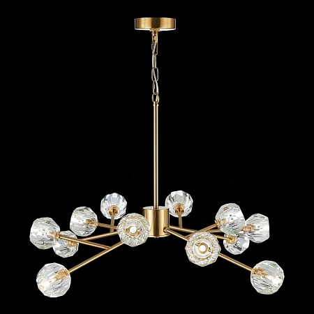 Светильник подвесной ST-Luce Латунь/Прозрачный G9 LED 12*5W SL1166.303.12 - фото