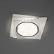 Светильник встраиваемый с белой LED подсветкой Feron CD5023 потолочный GX53 без лампы, матовый - фото