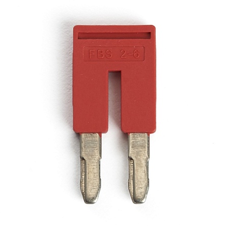 Центральная перемычка для ЗНИ самозажимных 4 мм² (JXB ST 4) 2PIN LD568-2-40 (DIY упак 20 шт),STEKKER - фото