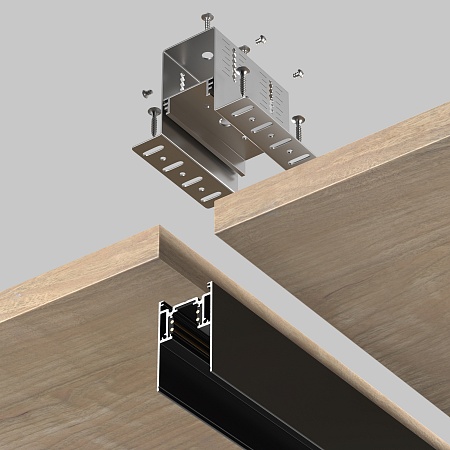 Крепеж для установки Exility в деревянный потолок - фото