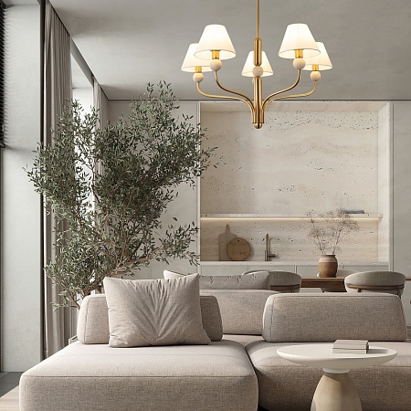 Подвесной светильник Freya FR2058PL-05BS - фото