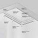 Профиль для монтажа Unity в натяжной ПВХ потолок TRA001MP-112S, 2м - фото